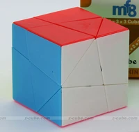 magic cube puzzle mf8 fish puzzle skew strange shape sticker stickerless magic cubo antistress professional educational toy game