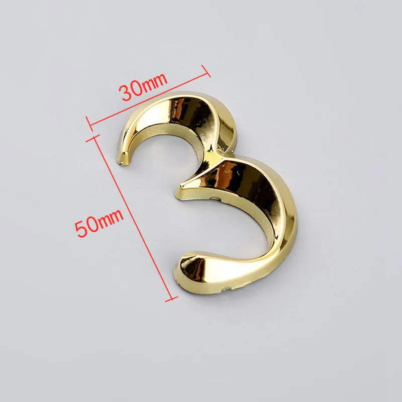 1 шт. цифры для дома 0-9 современный адрес табличка номер в отеле бар дверь цифровой