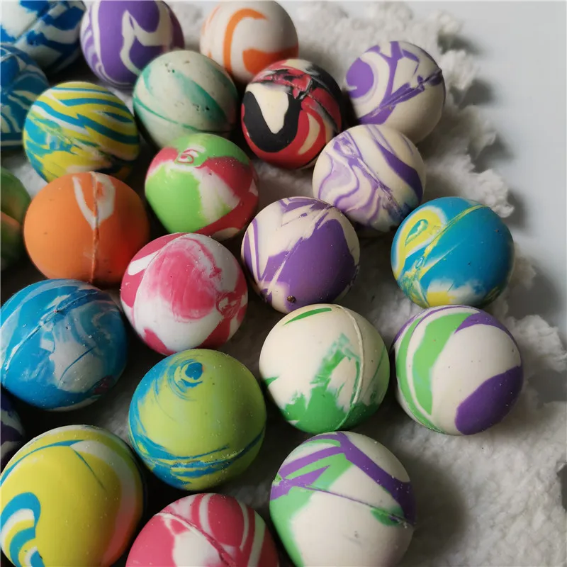 10 шт. игрушечный шар для детей цветные прыгающие шарики резиновые уличные