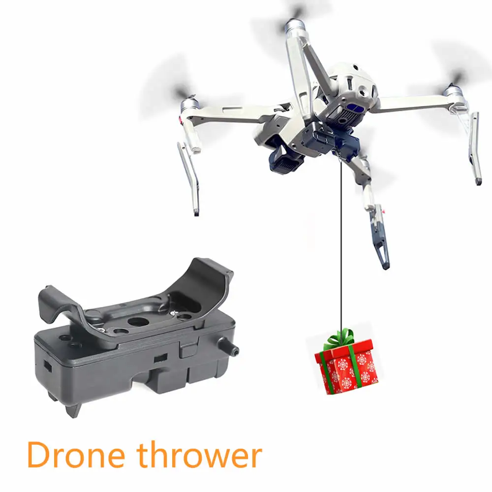 

Thrower System For DJI Mavic 2 Pro AIR 2 Drone Fishing Bait Wedding Ring Gift Deliver Sky Hook Mavic Mini 2 Thrower Accessories