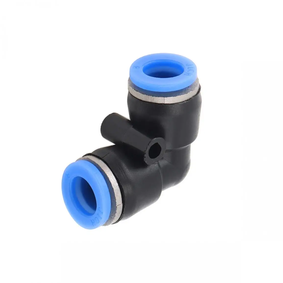 2 шт 8 мм l-образный локоть пластиковый двухсторонний Пневматический быстрый