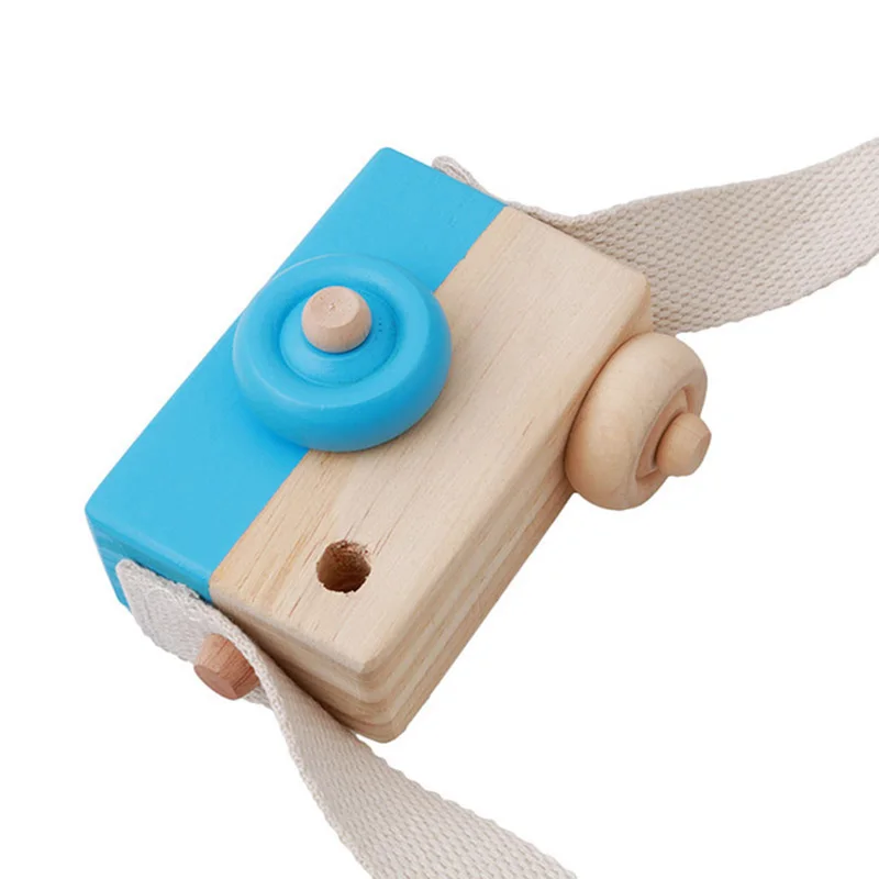 Полностью Милая деревянная камера подвесная для маленьких детей фотография