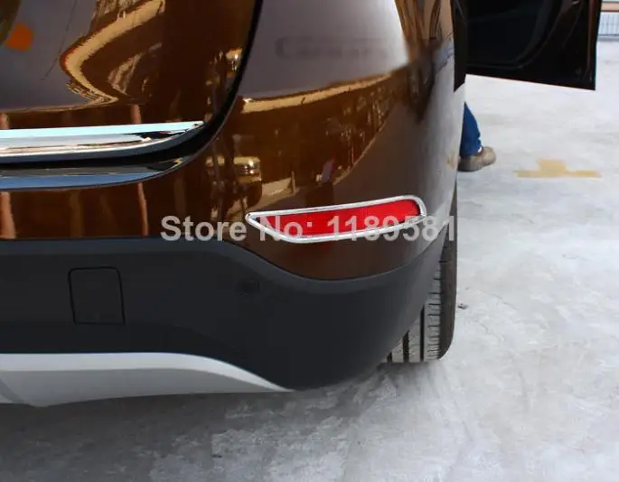 

For BMW X1 2013 2014 2015 ABS Chrome Rear Fog Light Lamp Cover Trim Molding Bezel Garnish