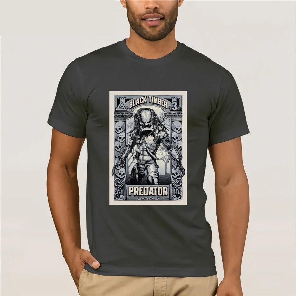Футболка с принтом для мужчин s 2019 Alien Classic Movie Винтаж Хищник лучшая футболка хип