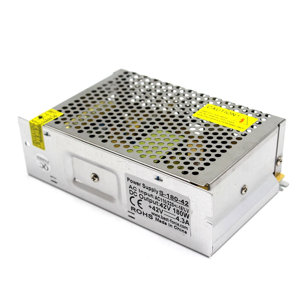 Малый объем DC 42 в выключатель питания 4.3A 180 Вт трансформатор AC110V 220 В SMPS для