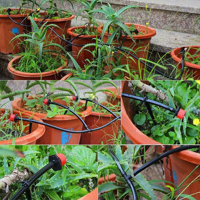 Автоматическая микрокапельная система полива садовый ороситель с настраиваемым