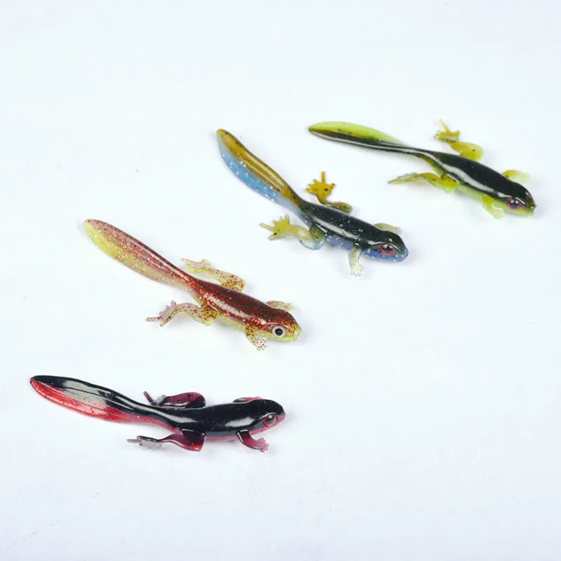 

2pcs/Lot Soft Lures 8cm 3.5g Worms Silicone Jig Wobblers Artificial Baits Fishy Smell Tackle Swimbaits Fishing Lifelike Insect