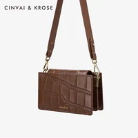 elegant female shoulder bag 2022 trend high quality genuine leather womens designer handbag single shoulder messenger bag