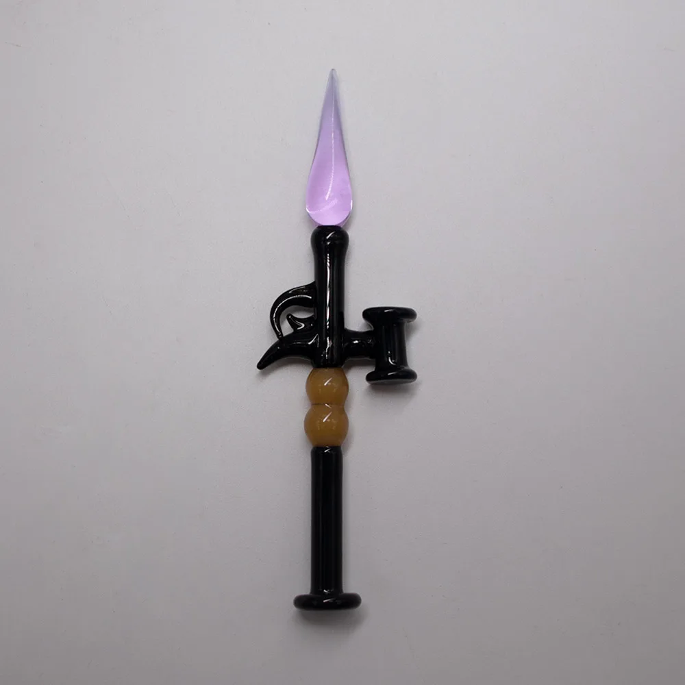 HORNET 98K Shape Glass Dabber Tool 130MM Oil Rigs Dab Stick Carving For E Nail Quartz Banger Smoking Water Pipe |