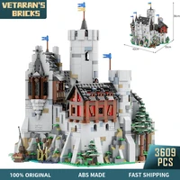 moc lowenstein castle medieval fortress dungeon city series building blocks set bricks giant size toy kid boy christmas gift