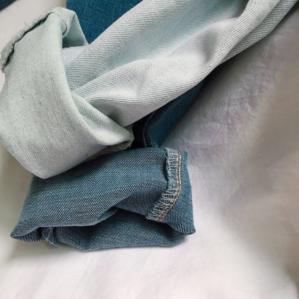 

2021 Fashion Kids Clothes Jeans For Baby Girls Spring Autumn Double Ruffled Bow Denim Pants Casual Trousers Children Clothing