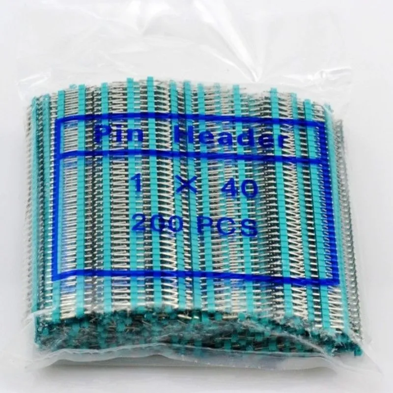 200 шт. 1x40 контактов 2 54 мм|4 pin male|header maleheader 2.54mm |