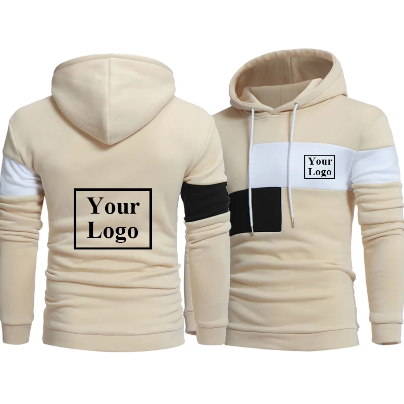 Пуловер с капюшоном футболка пальто пары Мужчины Женщины Осень персональный