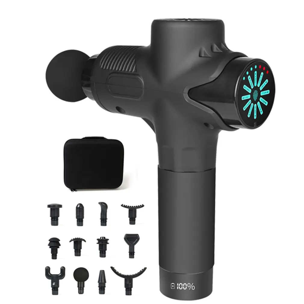 

LCD Electric Massager Slimming Body Muscle Relaxation For Neck Back Foot Leg Shoulder Massager Percussion Massager For Body