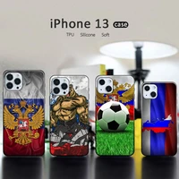 russian flag phone case for iphone 13 12 11 mini pro xs max xr 8 7 6 6s plus x 5s se 2020