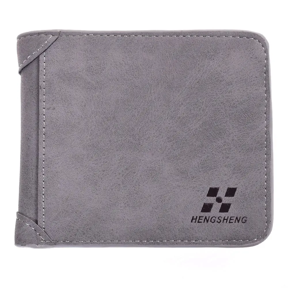 Лидер продаж 2021 высококачественные мужские кошельки винтажный короткий кошелек