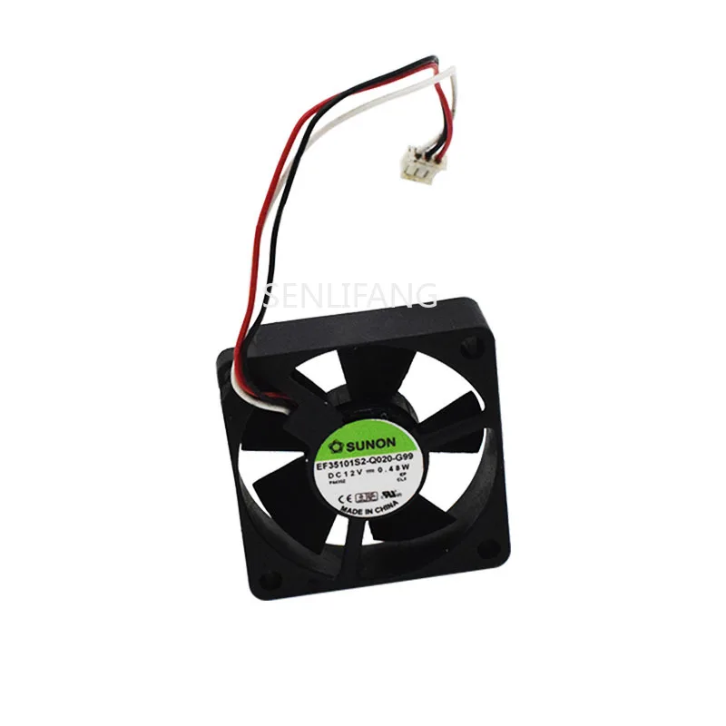 EF35101S2-Q020-G99 EF35101S2-Q010-G99 3510 DC12V 0,48 Вт вентилятор охлаждения