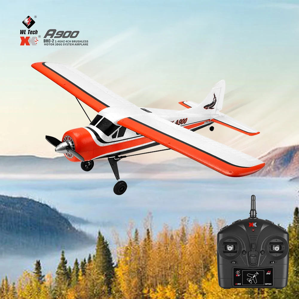

XK A900 Wingspan580mm EPP 4CH RTF 3D Stunt And 6G Stable Mode Remote Control Airplane Drone Outdoor Toys Rc Plane Electric Plane