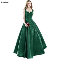 suosikki 2018 new personality evening dress vestido de festa sexy black long sequin prom gowns formal party dress