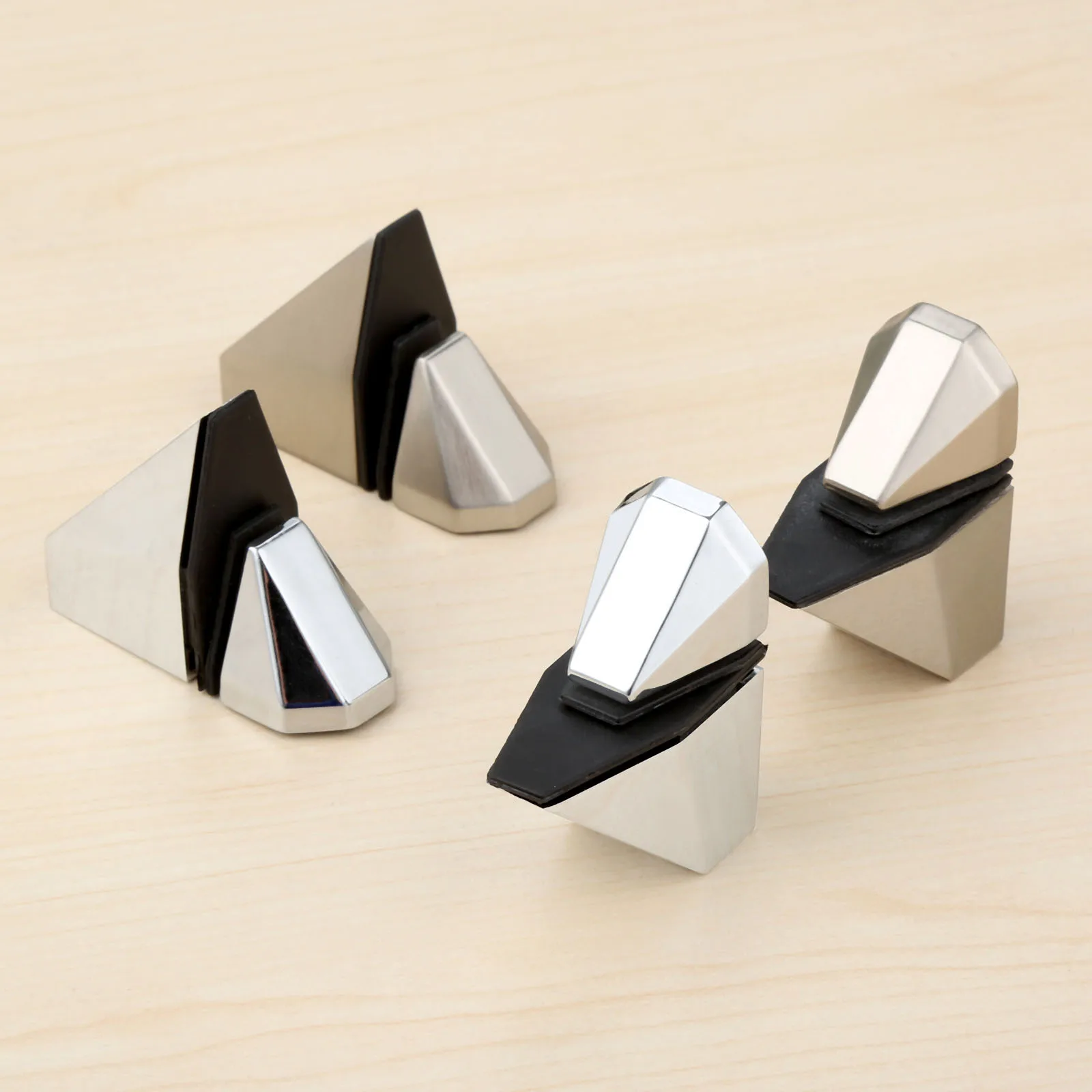 DRELD 2 шт. регулируемые стеклянные зажимы кронштейны с покрытием из стекла