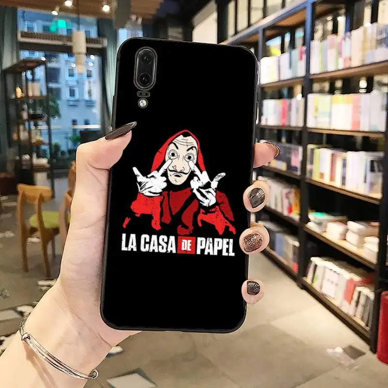 

Money Heist House Paper Spain TV luxury Phone Case coque For Huawei honor Mate P 10 20 30 40 Pro 10i 9 10 20 8 x Lite