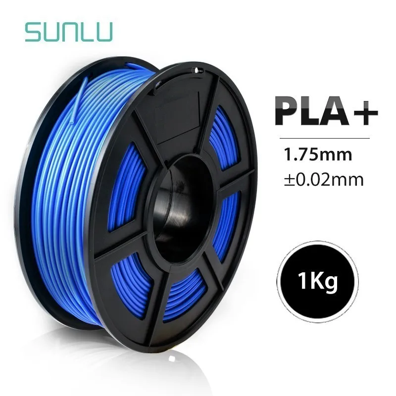 PLAPro-BL SUNLU 1,75 мм PLA+ 3D Экструдер нить 1 кг кожа с катушкой Пластик PLA плюс нить для FDM принтера 3D ручки допуск+/-0,02 мм - Цвет: PLAPro-BL