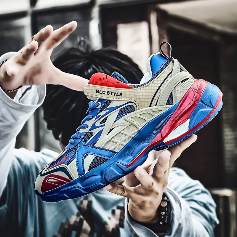 Мужская обувь повседневная на шнуровке новые дизайнерские кроссовки Уличная