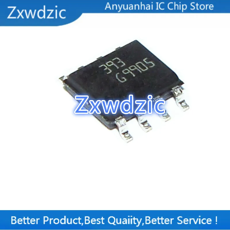 

Zxwdzic 50pcs new original LM393DT LM393 393 SOP-8 low power dual voltage comparator