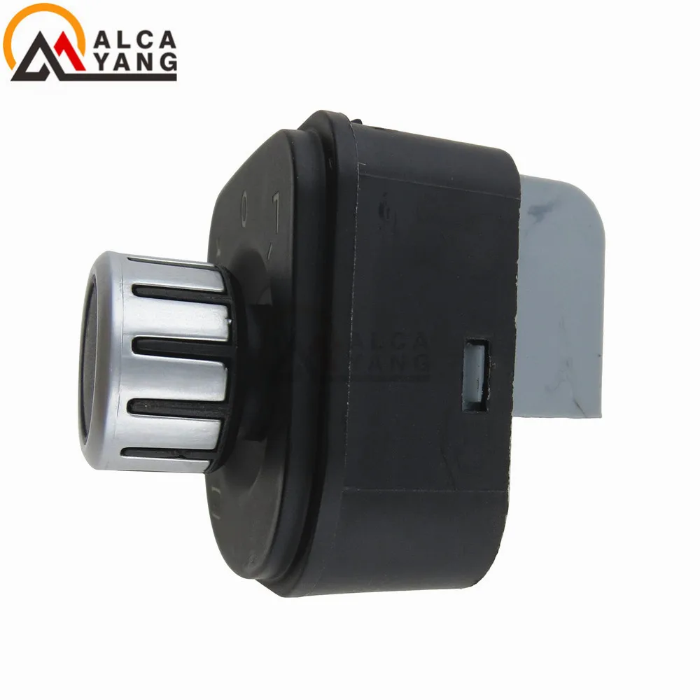 New Chrome Power Side Mirror Adjust Switch Knob Fit Jetta MK5 Golf MK6 Rabbit Eos Passat B6 3C Tiguan 1K0 959 565 5ND959565B | Автомобили