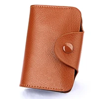 trassory rfid blocking 15 slots genuine leather business credit id card holder purse women small security card wallet