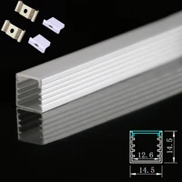 dhl 10 100pcs 1m led aluminum profile led line light 3528 5050 5630 for hardsoft led stripmilky cover led aluminum channel