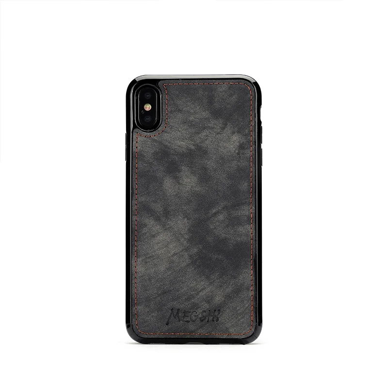 MEGSHI, многофункциональный чехол-кошелек для iPhone x max, на молнии, Магнитный телефон, Осенний Чехол-книжка Abdeckung для iPhone6, 7, 8 Plus