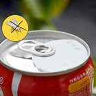 Крышка для креативных банок для напитков, 5 шт., многоразовая, портативная, для пива, колы, соды, Пылезащитная, крышка для банок для напитков, случайные цвета