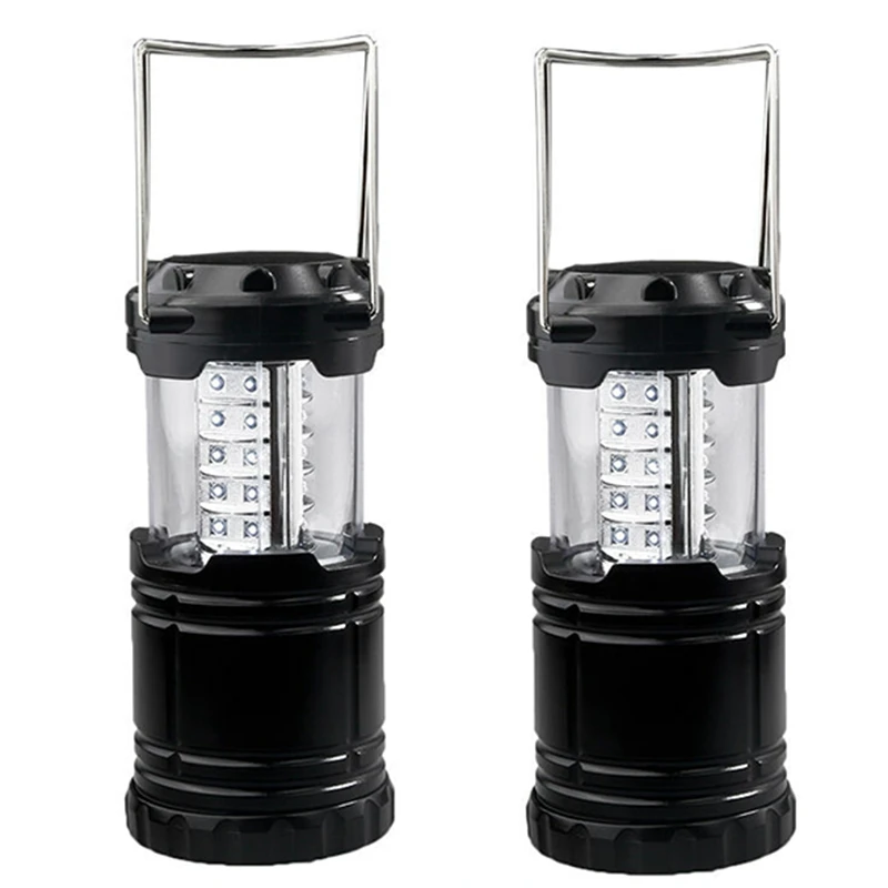 

2 Pack Car Portable Maintenance Telescopic Light Emergency Lighting Car Travel Light Collapsible Camping Lights