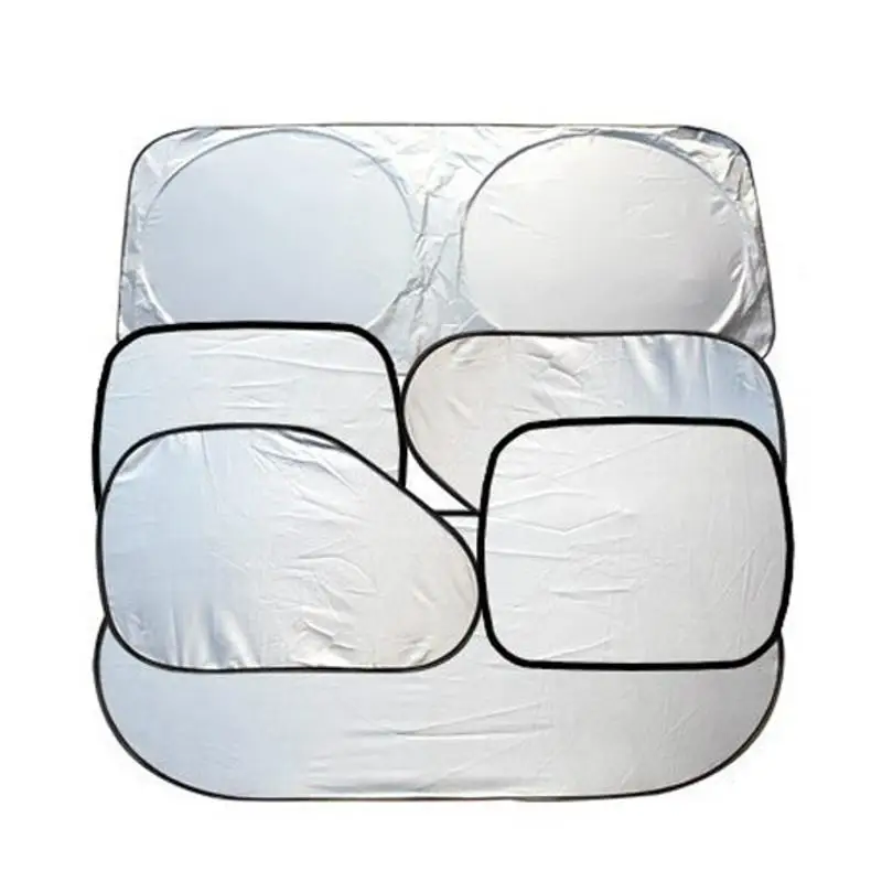 6 шт. складной посеребренный Светоотражающий козырек для лобового стекла