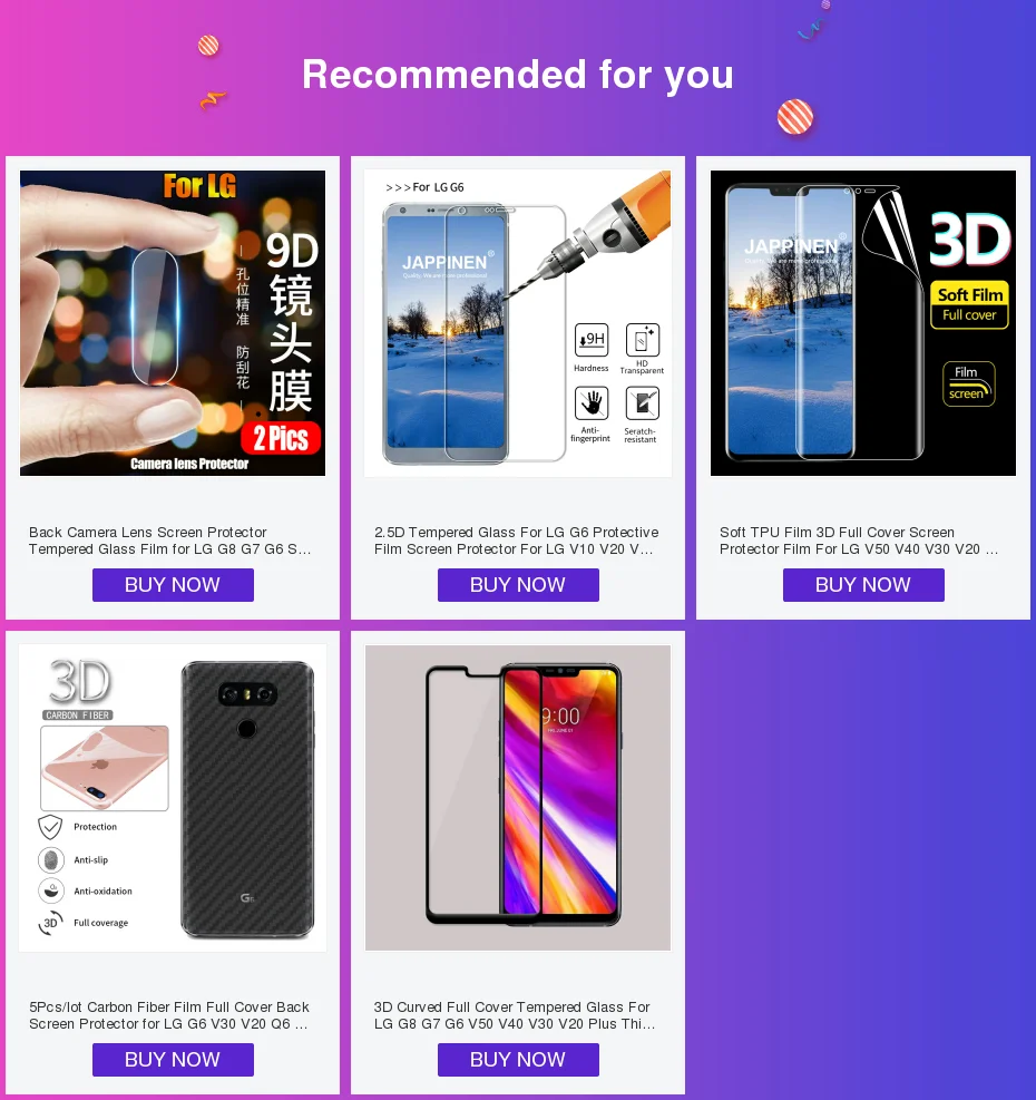 Задняя Защитная пленка для объектива камеры из закаленного стекла для LG G8 G7 G6 SE V10 V20 V30 Plus V40 V50 ThinQ