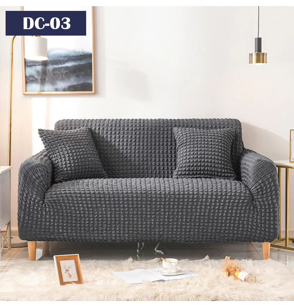 

Thick Sofa Protector Jacquard Solid Printed Sofa Covers For Living Room Couch Cover Corner Sofa Slipcover L Shape Cover Sofa