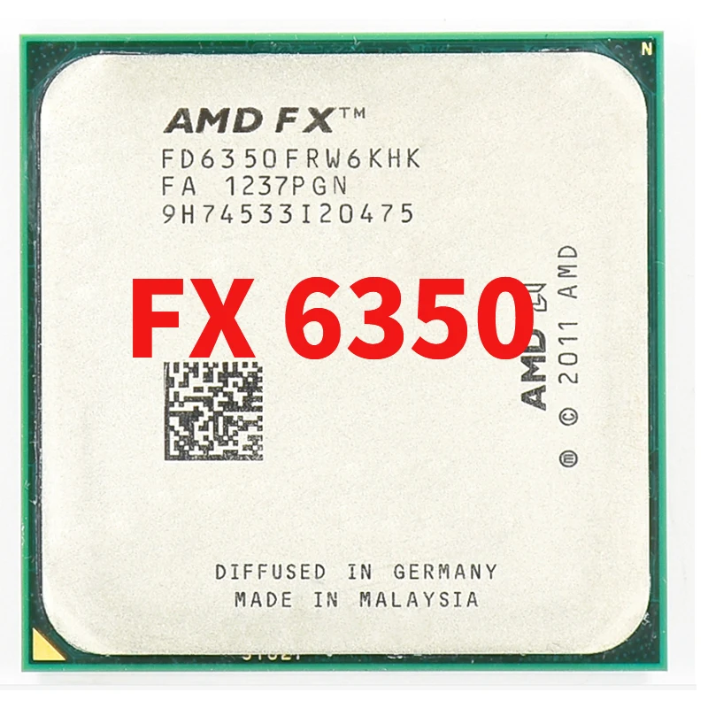 

AMD FX 6350 3.9GHz Six-Core CPU Processor FD6350FRW6KHK Socket AM3+