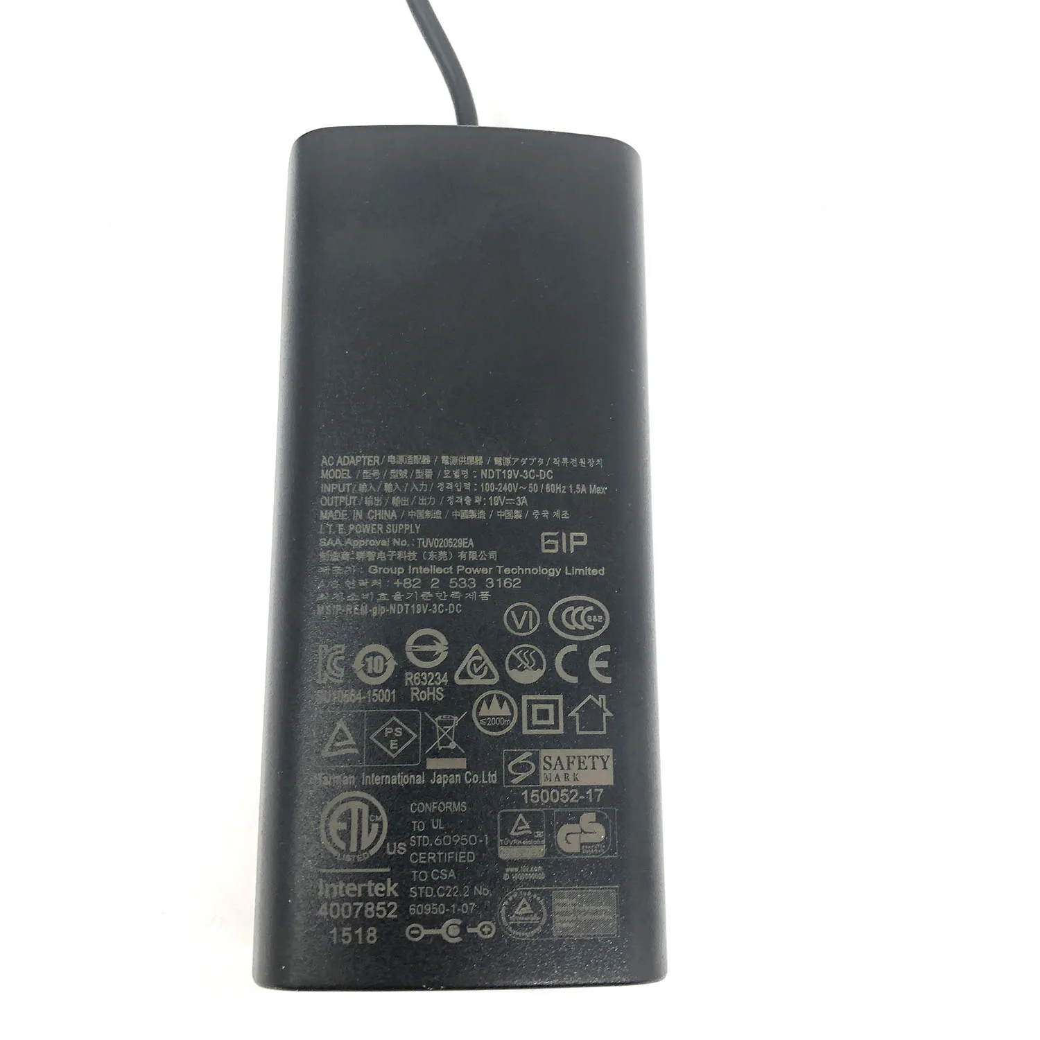 Адаптер для JBL AC NDT19V-3C-DC 19V 3A XTREMEBLKUS XTREMEBLUUS XTREMEREDUS XTREME2BLKAM XTREME2BLUAM XTREME2GRNAM | Электроника