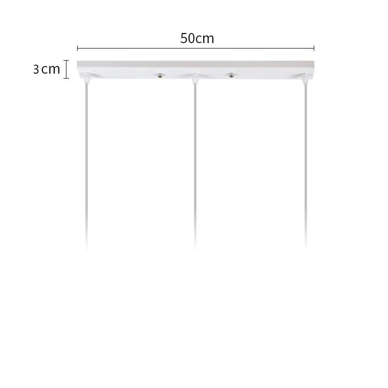 Аксессуар для подвесной лампы 3 круглая Потолочная пластина навес
