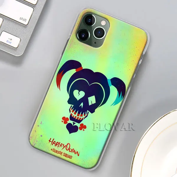 06 Харли Куинн самоубийцы отряд чехол для Apple iPhone 11 Pro 11 Pro MAX X XR XS MAX 7 8 6 6s Plus 5s SE Hosing Cover Coque - Цвет: 06