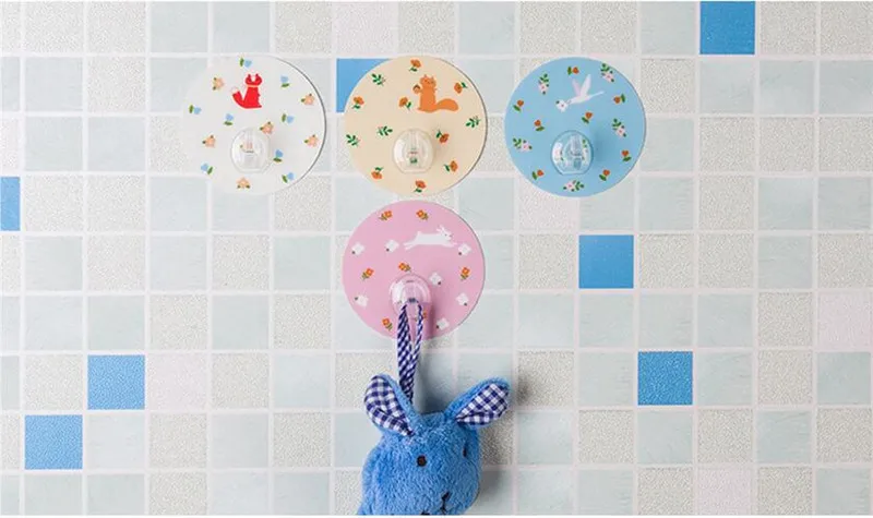 3 шт./лот крепкие бесшовные крючки держатель для одежды настенный кухонный