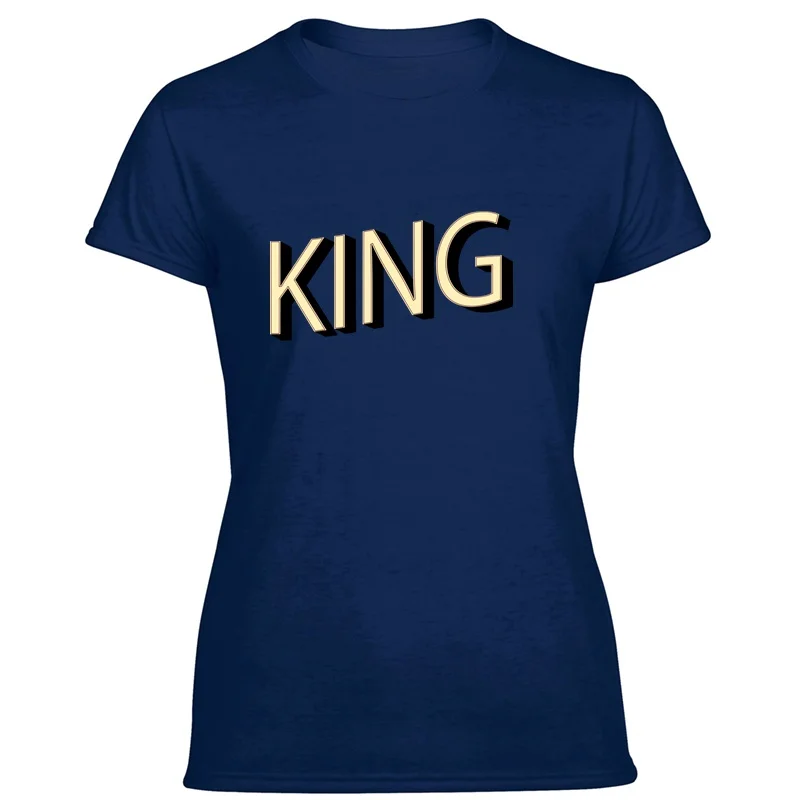 

Personality King Men's T Shirt Comic Tshirt Man Big Size 3xl 4xl 5xl 100% Cotton Tee Tops