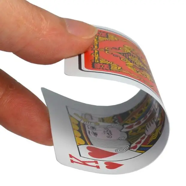 Карты для покера из ПВХ водонепроницаемый Техасский Холдем игральные карты