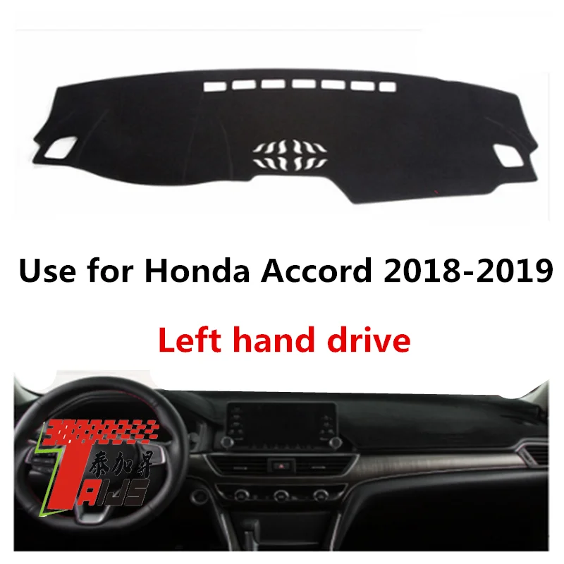 

Taijs Left Hand Drive High Polyester Fiber Car Dashboard Cover Dashmat for Honda Accord 2018 2019 2020 Hot Selling model Carpet