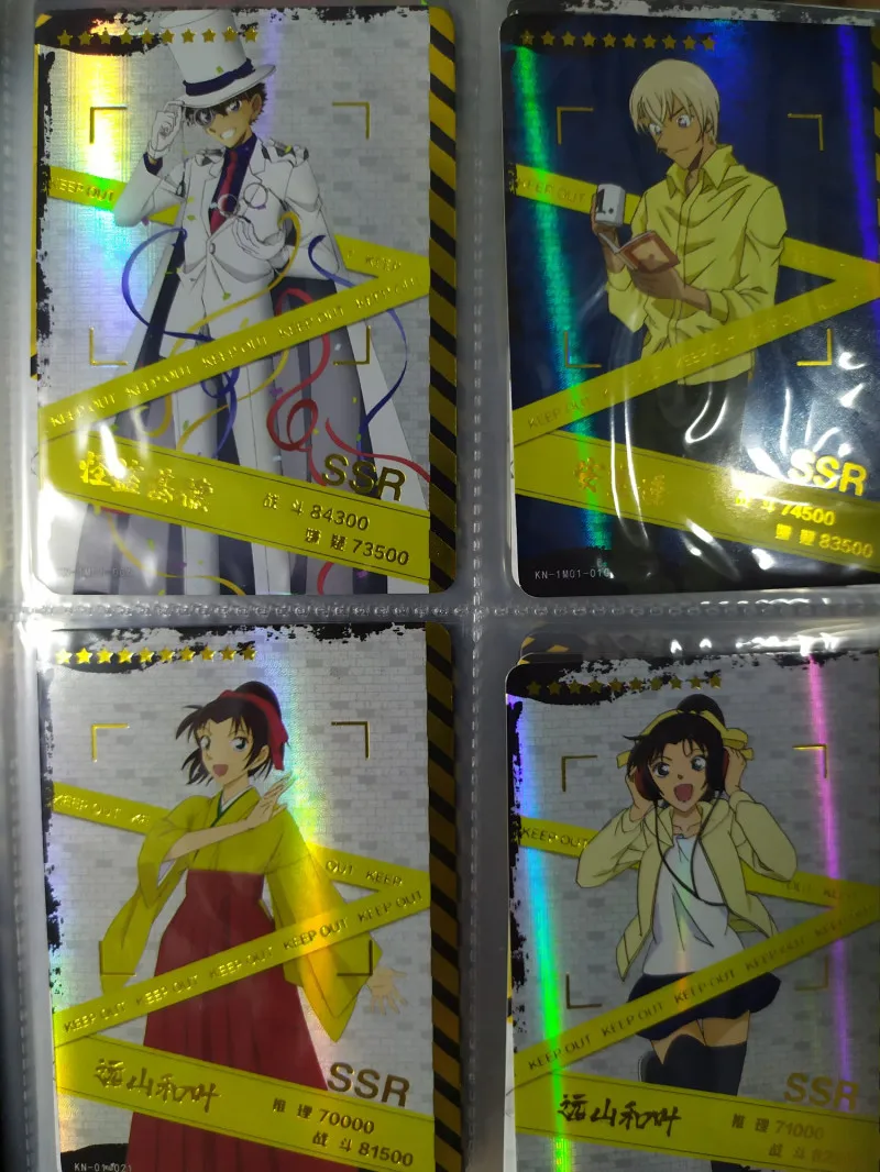 Оригинальная коллекция детективов Conans карты для игр настольные игрушки семьи