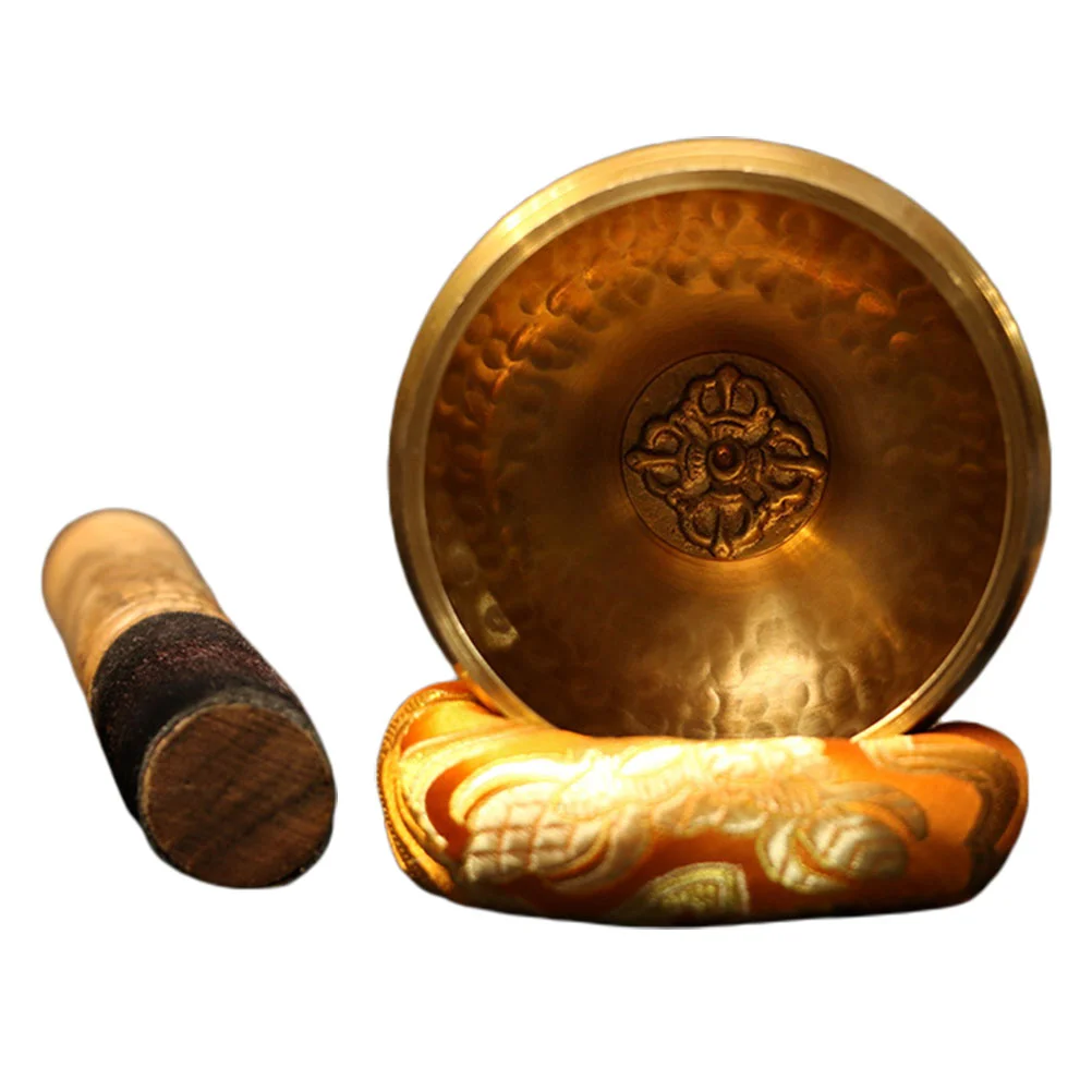 

1 Set Tibetan Singing Bowl Portable Meditation Set Singing Bowl
