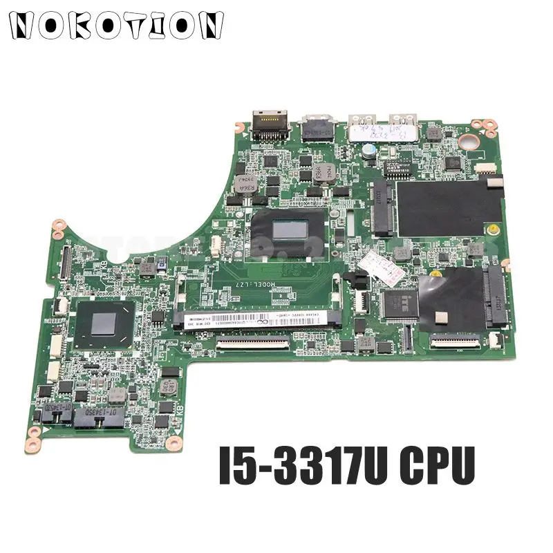 NOKOTION 11S90000204 DA0LZ7MB8E0 основная плата для lenovo ideapad U310 материнская плата для ноутбука I5-3317U процессор DDR3