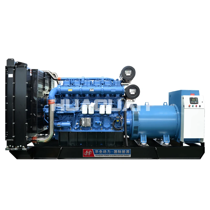 Торговая гарантия 1000kw yuchai само работающий бескамерный дизельный генератор