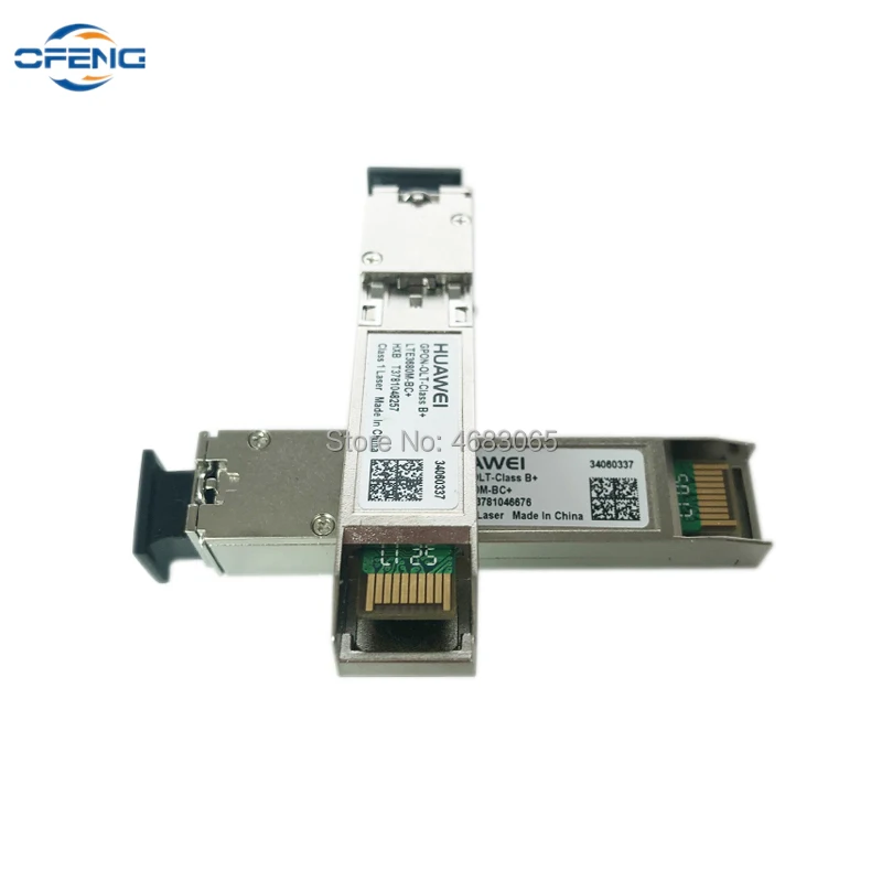 Модуль оптоволоконного приемопередатчика huawei GPON OLT Class B + SFP используется для